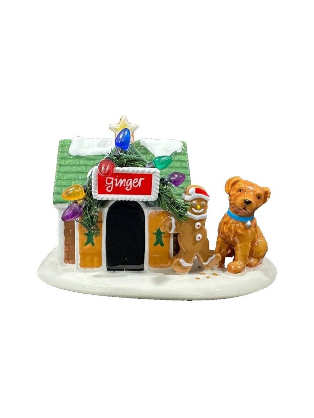 Department 56 Dog Ginger's House Snow Village 799966 Christmas Accessory NIB